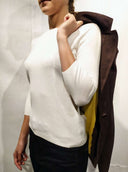 La Rose La Rose Maglia 3/4 Cashmere Cream