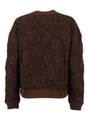 Kangra Cashmere Bomber Cornely Con Fodera E Paillettes