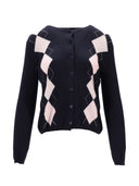 La Rose La Rose Cardigan Losanghe Cash