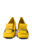 Prada 35mm Brushed Leather Pumps