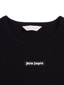 Palm Angels Logo Rib Tank Top Girl