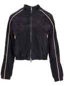 La Rose Suede Bomber