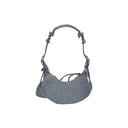Balenciaga Le Cagole Xs Denim Shoulder Bag