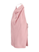 Stella Mc Cartney Satin Halterneck Top