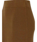 Jupe tricotée marron Mm Max Mara Sonni