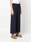 Parosh Parosh Straight Leg Cropped Trousers