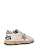 Golden Goose Ballstar Strap Nappa Upper Glitter Star And Heel