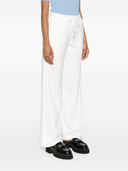 Parosh Logo Embroidered Straight Trousers