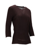 La Rose Collo A V Cashmere+Seta