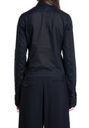 Ann Demeulemeester Erma Slim Fit Ruffled Shirt Light Cotton
