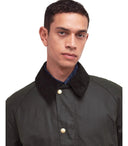 Barbour Ashby Wax Olivgrüne Jacke