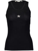 Stella Mc Cartney Crystal Mini Star Tank Top