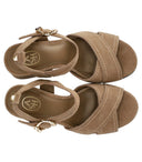 Ash Melany Beige Heeled Sandal