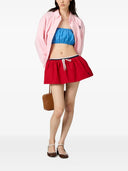 Miu Miu Top E T-shirt Popeline