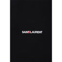 Saint Laurent Cotton Logo T -skjorte