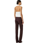 Gilet con cintura Avorio Elisabetta Franchi