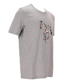 Paul Smith Mens Reg Fit T Shirt Zebra Large