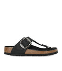 Birkenstock Gizeh Big Buckle Black Thong Sandal