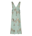 Traffic People The Last Song Aqua Green Long Dress