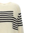 Sweter w paski loewe wełny