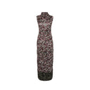 Loewe Knit Print Long Dress