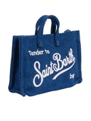 Mc2 Saint Barth Phone Bag Denim Denim Emb