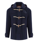Baracuta Doble Duffle corto Marina azul marino Montgomery chaqueta