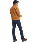 Baracuta Tobacco Suede Overshirt