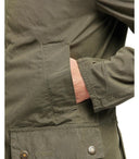 Barbour Ashby Casual Olive Green Giacca