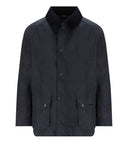 Barbour Ashby Wax Navy Blue Jacket
