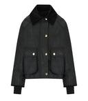 Barbour Beadnell Wax Black Cropped Jacket