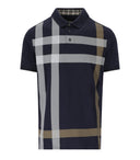 Barbour Blaine Navy Blue Polo Shirt