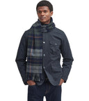 Barbour Brack Navy Blue Scarf