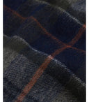 Barbour Brack Navy Blue Scarf