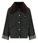 Barbour Catton Wax Sage Green Jacket