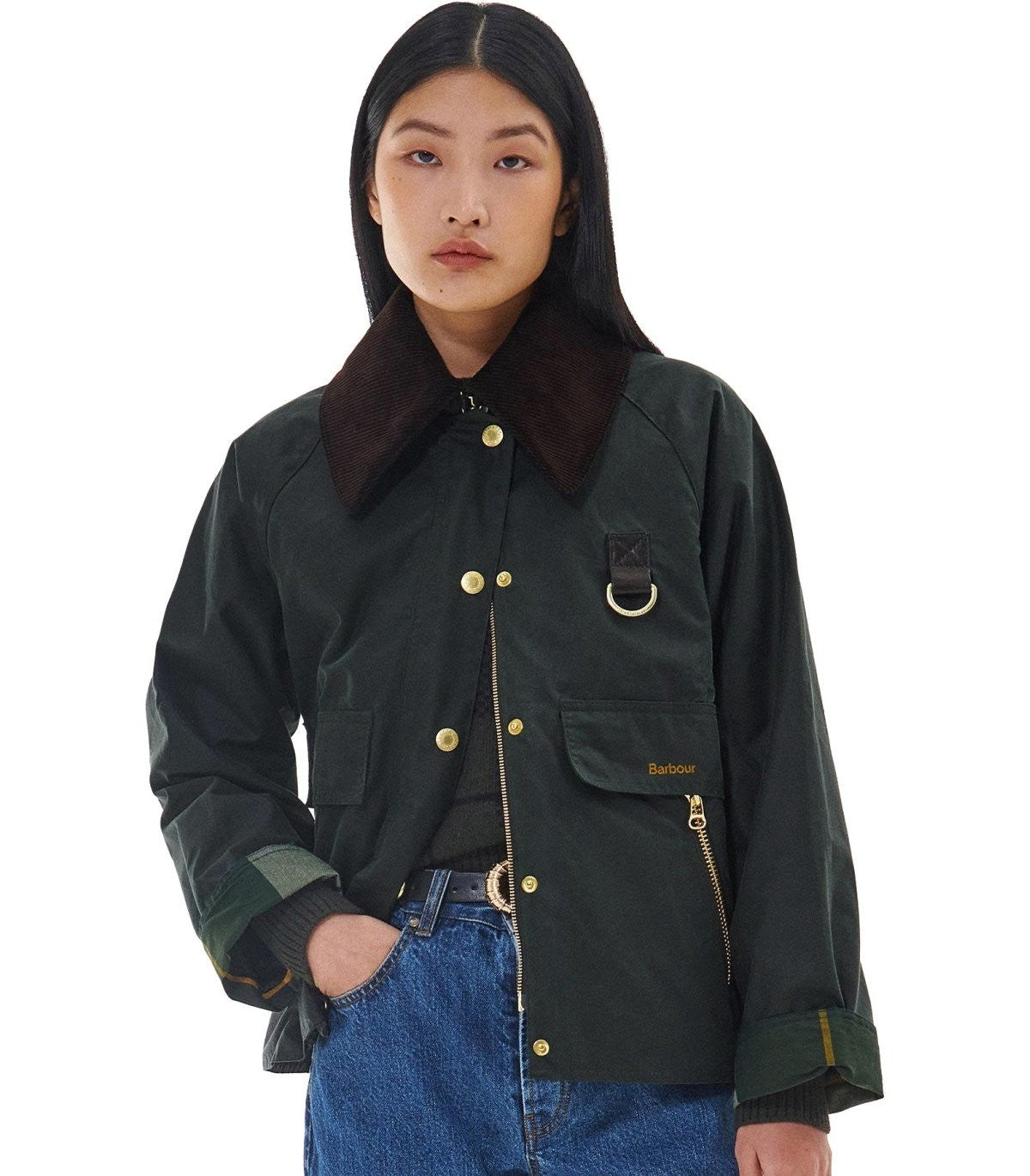 Barbour Catton Wax Sage Green Jacket – Balardi
