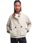 Barbour Crowdown Showerproof Beige Jacket