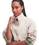 Barbour Crowdown Showerproof Beige Jacket