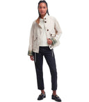Barbour Crowdown Showerproof Beige Jacket
