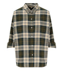 Barbour Elishaw Tartan Beige Green Shirt