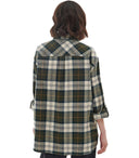 Barbour Elishaw Tartan Beige Green Shirt