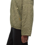 Barbour Emlyn Dusky Green Mandted Bomber veste