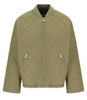 Barbour Emlyn Dusky Green Mandted Bomber veste