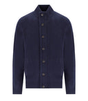 Barbour Essential Patch Blue Strickjacke