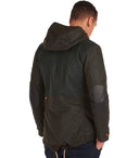 Barbour Game Wachs Olive Green Parka