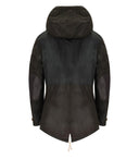 Barbour Game Wachs Olive Green Parka