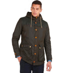 Barbour Game Wachs Olive Green Parka