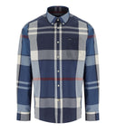Barbour Harris Tartan Navy Blue Shirt