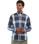 Barbour Harris Tartan Navy Blue Shirt