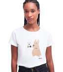 Barbour Highlands White T Shirt
